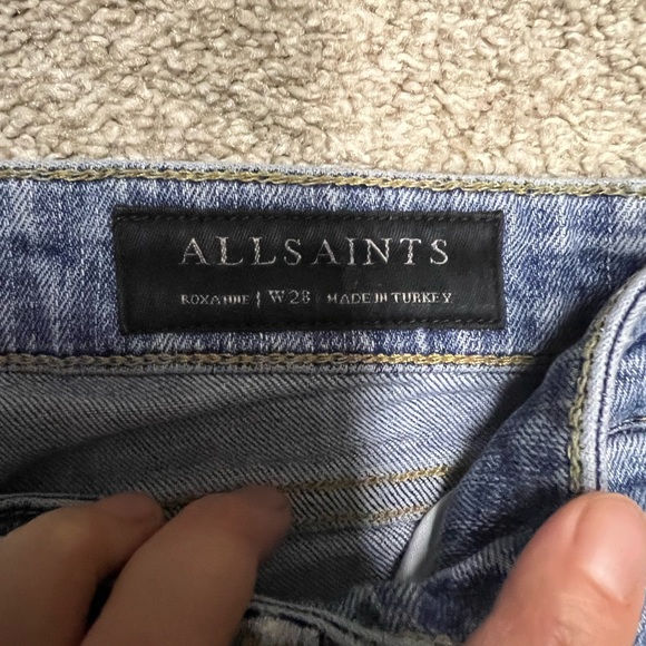 All Saints Roxanne High waist Skinny Jeans - Picture 9 of 9